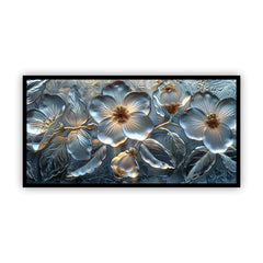 Vibrant Flower Wall Art for Interior Decoration