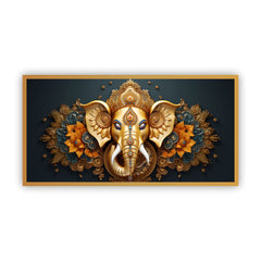 Lord Ganesha Wall Art | Premium Spiritual Paintings by Creative Decor