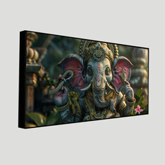 Lord Ganesha Wall Art for Home | Spiritual Paintings by Creative Decor