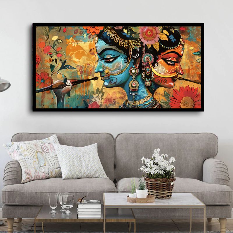 Krishna Wall Paintings by Creative Decor