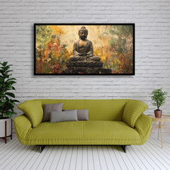 Creative Decor Buddha Painting | Enhance Meditation Spaces with Wall Art