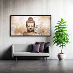 Zen-Inspired Gautam Buddha Painting | Spiritual Decor by Creative Decor