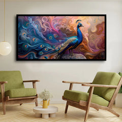 Peacock paintings