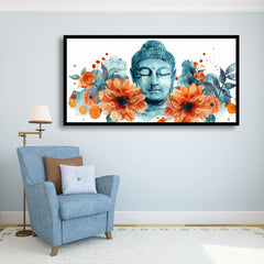 Radiant Gautam Buddha Wall Art | Serenity in Every Stroke