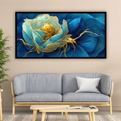 Elegant Floral Art for Bedroom Walls | Sophisticated Nature-Inspired Canvas Wall Decor