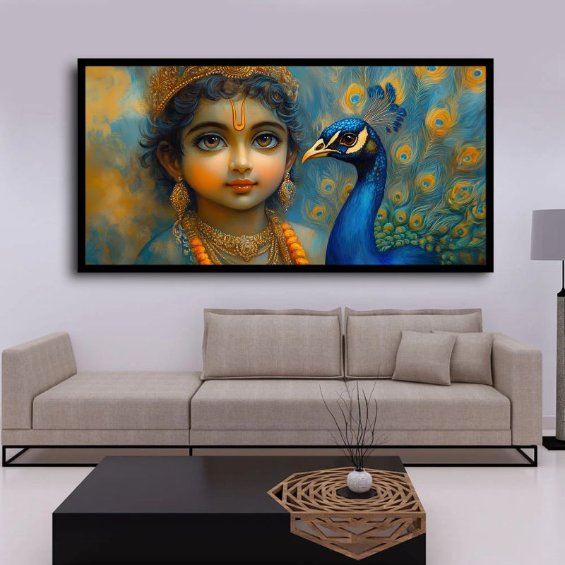 Krishna Wall Paintings by Creative Decor