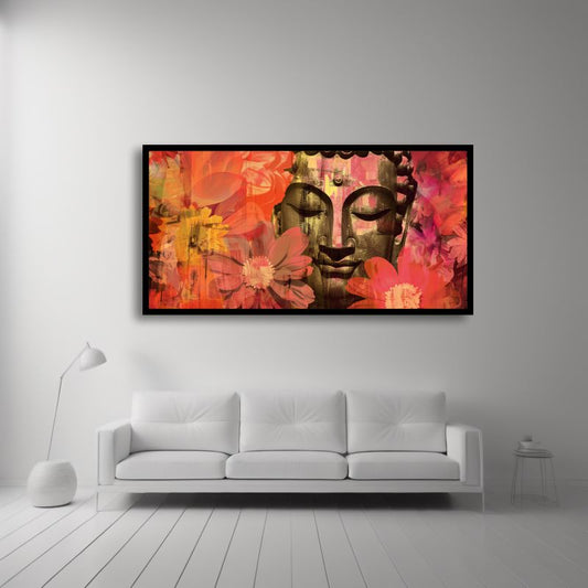 Creative Decor Buddha Art | Spiritual Zen Paintings for Calm Interiors