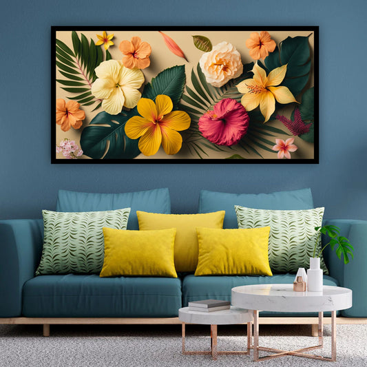 Vibrant Flower Canvas Art for Modern Homes