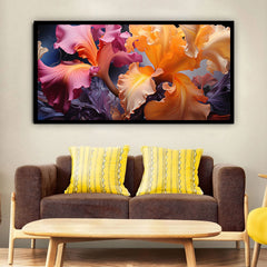 Elegant Flower Wall Painting for Home Décor | Floral Canvas Art for Living Room, Bedroom, or Office