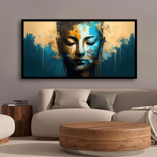 Abstract Figures in Motion: Wall Paintings by Creative Decor