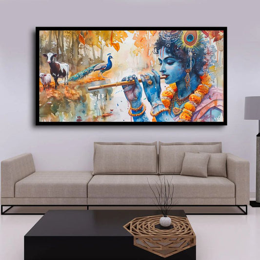 Krishna Wall Paintings by Creative Decor