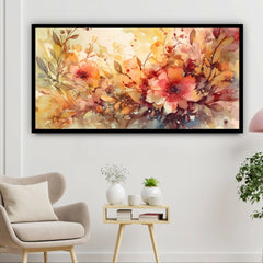 Large Flower Wall Painting | Bring Nature Indoors