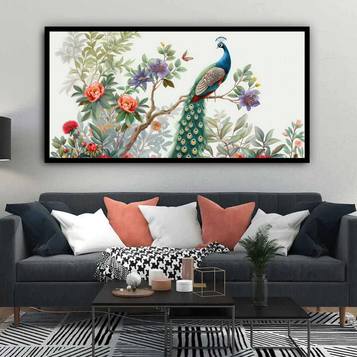 Creative Decor Peacock Art | A Blend of Spirituality and Elegance