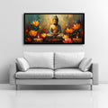 Decorative Gautam Buddha Painting | Tranquil Zen Wall Art for Serene Interiors