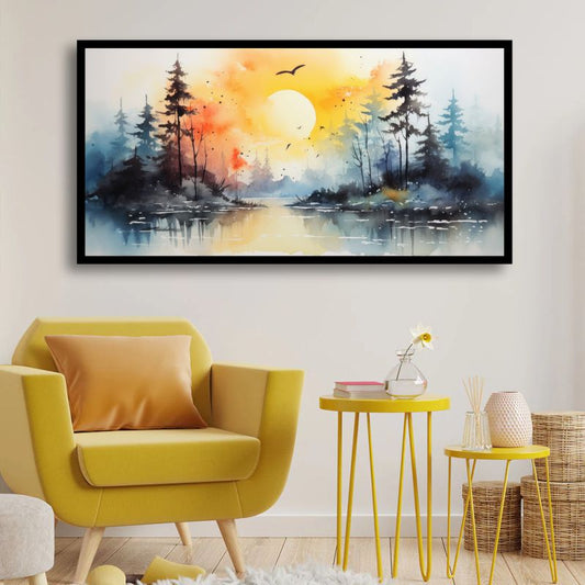 Breathtaking Nature Scenery Wall Paintings by Creative Decor