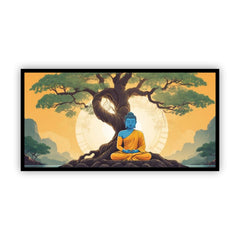 Serenity of Lord Buddha Wall Paintings by Creative Decor