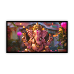 Lord Ganesha Tranquil Wall Painting | Elevate Your Interior by Creative Decor