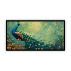 Peacock Spiritual Wall Art | Uplift Your Decor with Creative Decor