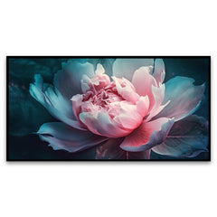 Creative Decor Pink Lotus Pond Wall Art | Serene Zen Decor