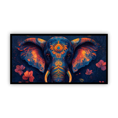 Beautiful Elephant In Abstract