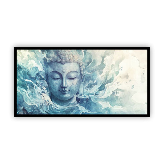 Serenity of Lord Buddha Wall Paintings by Creative Decor