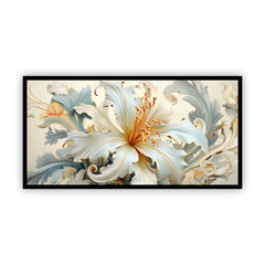 Blooming Flower Wall Painting | Perfect Gift for Art Lovers