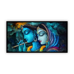 Creative Decor Radha Krishna Painting | Spiritual Serenity for Your Home and Office