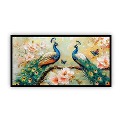 Peacock paintings