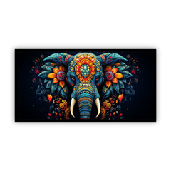 Beautiful Elephant In Abstract