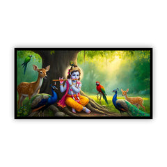 Radha Krishna Wall Art | Premium Spiritual Paintings by Creative Decor