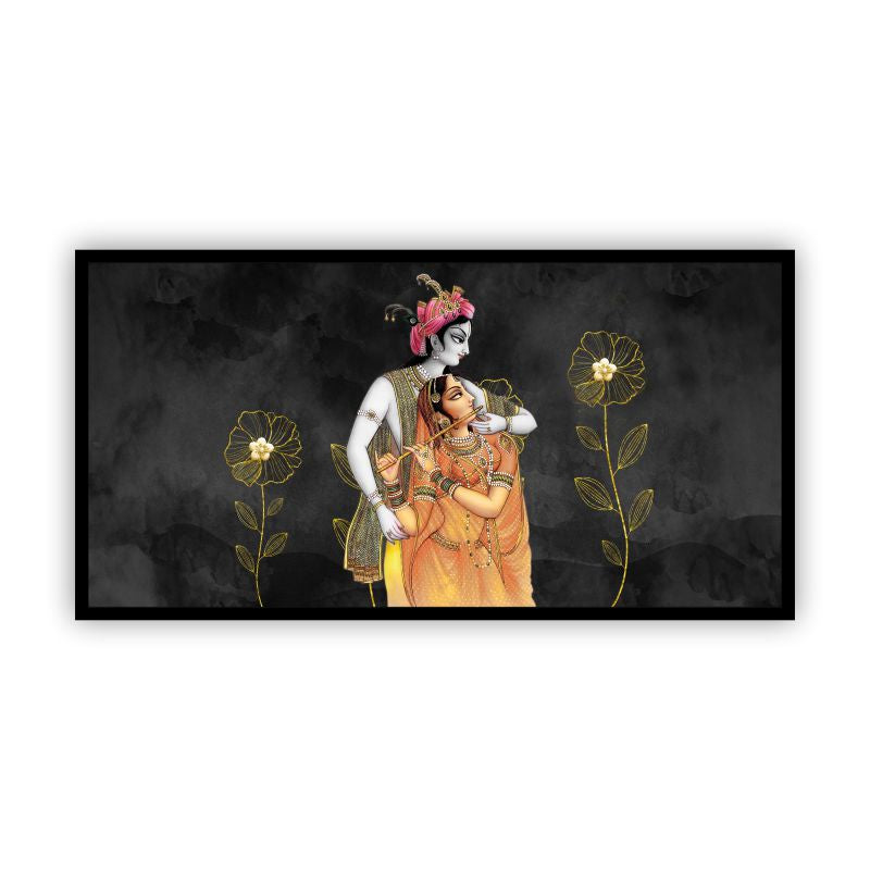 Creative Decor Radha Krishna Art | Tranquil Wall Paintings to Uplift Your Space