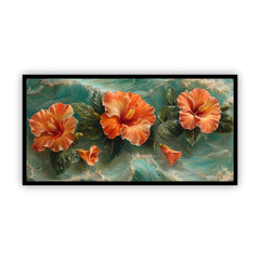 Beautiful Floral Canvas Art | Vibrant Flower Wall Décor for Home & Office