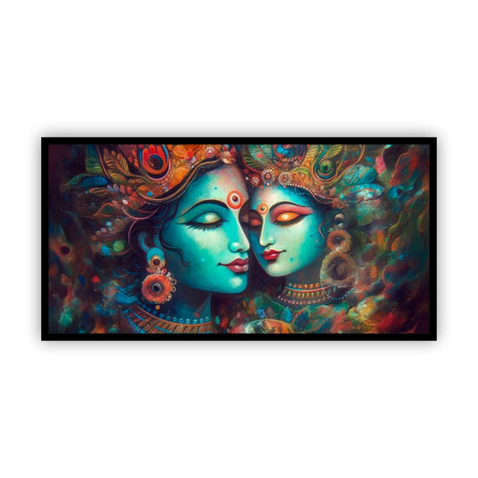 Serene Radha Krishna Painting | Add Tranquility to Your Home by Creative Decor