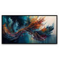 Waves of Color | A Gorgeous Nature-Inspired Canvas That Adds Peace and Joy to Any Space | Wall Painting for Living Room, Bedroom, and Office.