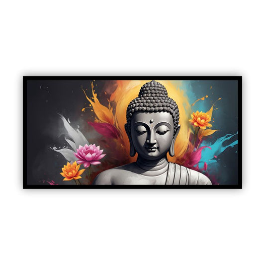 Buddha Wall Art for Home | Spiritual Paintings by Creative Decor | Peaceful Presence