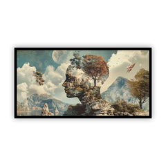 Beautiful Nature Paintings on Pine Wood Canvas | Elegant Wall Art for Home and Office Décor