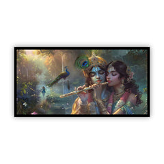 Radha Krishna Wall Painting | Tranquil Home Decor by Creative Decor