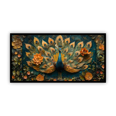 Peacock Wall Art | Premium Spiritual Paintings by Creative Decor
