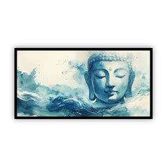 Serenity of Lord Buddha Wall Paintings by Creative Decor