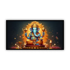 Creative Decor | Calm Your Space with Our Gold Ganesha Artwork