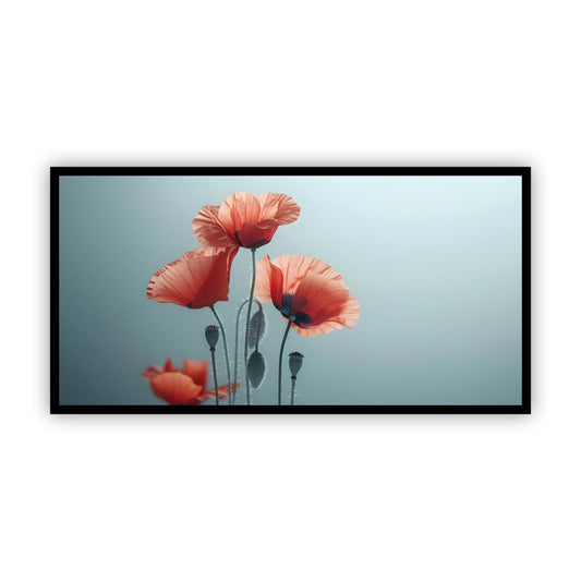 Artistic Flower Canvas Painting | Add Color to Walls