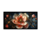 Premium Flower Wall Art | Canvas Painting for Home