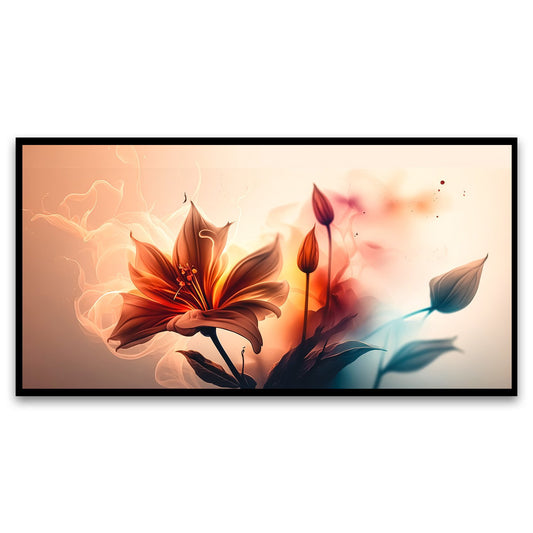 Creative Decor abstract-background-with-fabulous-flowers- for Living Room, Bedroom, Office.