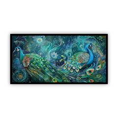 Serene Peacock Art | Elevate Your Home & Office Decor