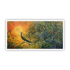 Creative Decor Peacock Painting - Wall Art for Tranquil Spaces