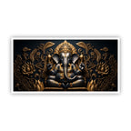 Decorative Lord Ganesha Painting | Zen Wall Art by Creative Decor