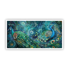 Serene Peacock Art | Elevate Your Home & Office Decor