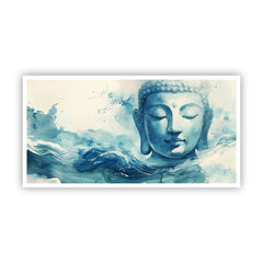 Serenity of Lord Buddha Wall Paintings by Creative Decor