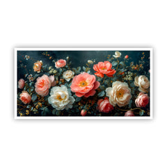 Blooming Flower Wall Painting | Perfect Gift for Art Lovers