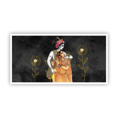 Creative Decor Radha Krishna Art | Tranquil Wall Paintings to Uplift Your Space